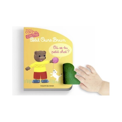 Mini cache-cache Petit Ours Brun - Où es-tu petit chat ?