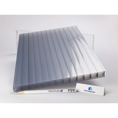 Carboplak 16 mm s 1UV filtrom 1500 x 2100 mm stříbrný 1 ks