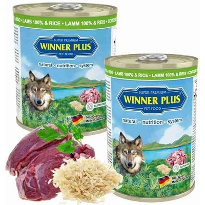 Winner Plus Jehněčí s rýží 800 g