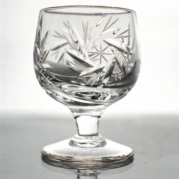 A-CRYSTAL HandMade1 Křišťálové sklenice na destiláty 6ks 40 ml