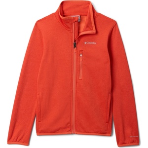 Columbia Детско поларено яке Columbia Kid's Essential Hike Grid Fleece Full Zip Fleece jacket - Super Sonic - размер XS (703-6866-0412)