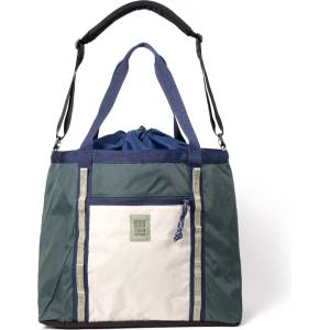 Topo Designs Чанта за рамо Topo designs Mountain Utility Tote Shoulder bag - Forest / Bone White - размер 33 l (510-4108-1011)