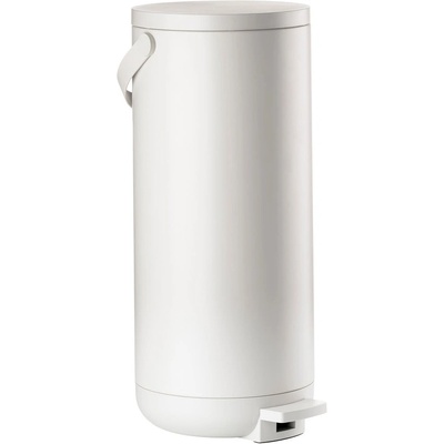 ZONE Бяло пластмасово кошче за боклук с педал 35 l Circular - Zone (33268)