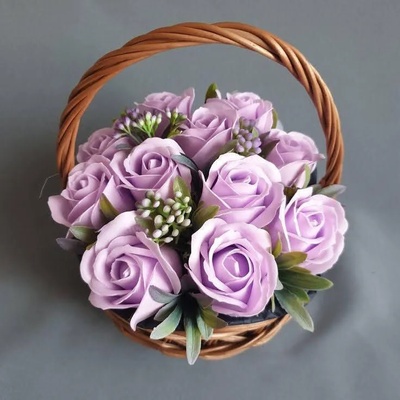 КОШНИЦА СЪС САПУНЕНИ РОЗИ