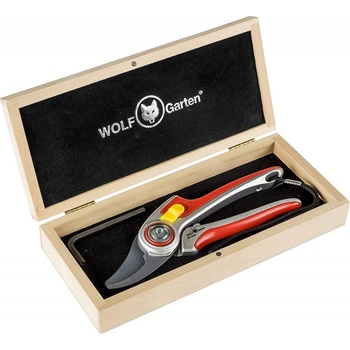Nožnice WOLF-Garten RR 5000 v darčekovom drevenom boxe