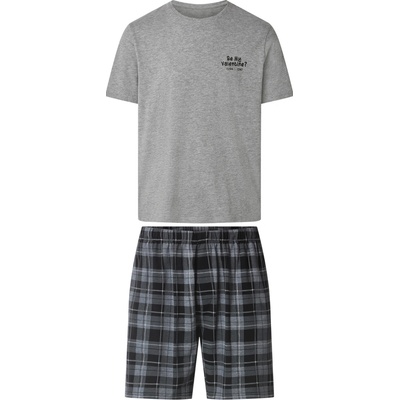 esmara Men pánské pyžamo šedá/černá – Zboží Dáma