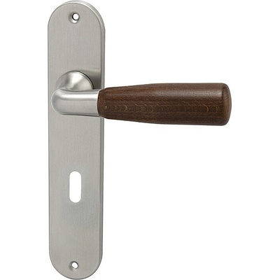 HOLAR WSS 01 WC 72 mm klika/klika mahagon/matný satin