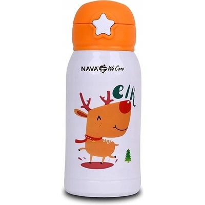 Nava termohrnek 500 ml white pro děti We Care