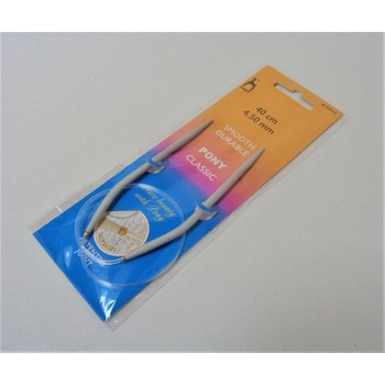 Kruhové pletací jehlice 40 cm č. 4,5 PONY