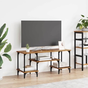 vidaXL ТВ шкаф Старо дърво 102 x 35 x 45, 5 см (881294)