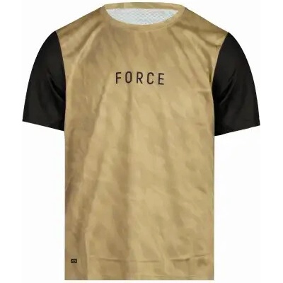 Force MTB RULES kr. rukáv béžový
