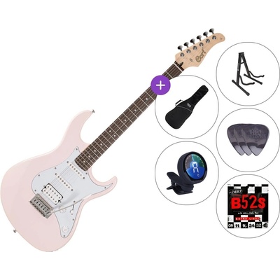 Cort G200 SET 3 Pastel Pink Електрическа китара