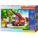 Castorland - Puzzle Firefighters to the Rescue 40maxi - 40 - 99 piese