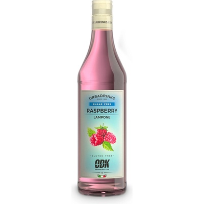 ODK sirup Raspberry bez cukru 0,75 l