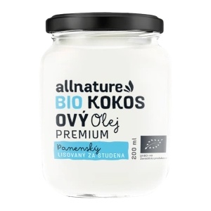 AllNature Кокосово масло Allnature 200 мл БИО