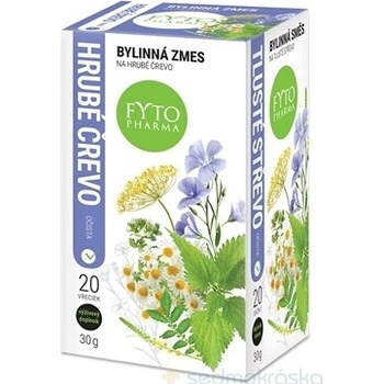 FYTO Bylinná zmes na HRUBÉ ČREVO 20 x 1,5 g