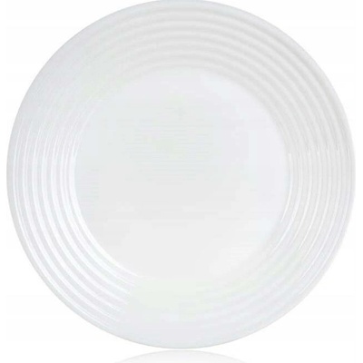 Luminarc Mělký talíř na oběd Harena 25 cm bílý