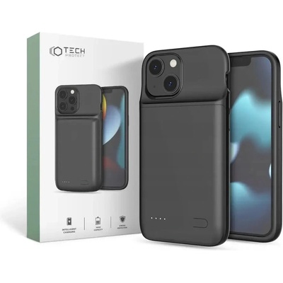 Tech-Protect Кейс с вградена батерия Tech-Protect PowerCase за iPhone 12 mini / 13 mini, 4700mAh, черен (9589046917813)