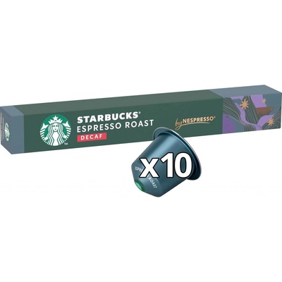 Starbucks Nespresso Espresso Roast Decaf Dark Roast 10 ks – Hledejceny.cz