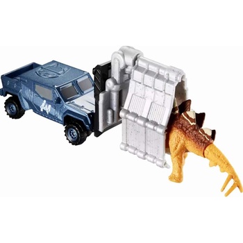 Mattel Jurský svět Matchbox Dinokáry Stegosaurus Claw Carrier