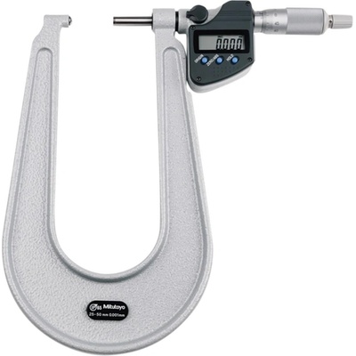 Mitutoyo Дигитален микрометър за ламарина Mitutoyo 389-262-30 тип В, IP65, 25-50 mm, 0.001 mm (389-262-30)