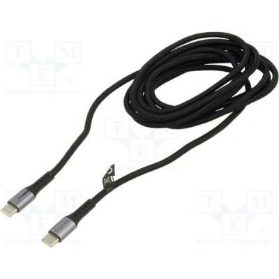 Logilink CU0425 USB 2.0 USB C vidlice z obou stran 3m černý