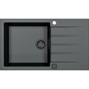 Alveus 1148160 - Кухненска мивка CADIT 86x50 см гранит/черен (AV0021) Мивка за вграждане