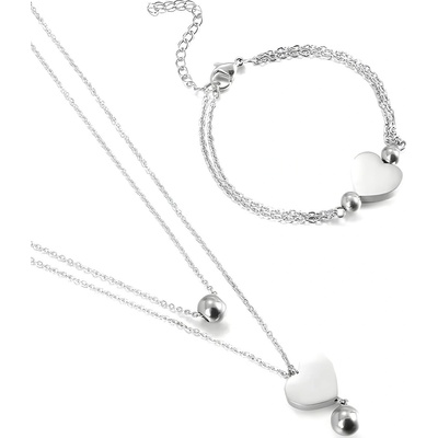 HARAHU Комплект vi-15126 - Сребърен kp15126 (vi-15126)