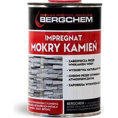 Dekorativní impregnace Bergchem efekt mokrého kamene 1 l