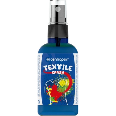 Sprej na textil CENTROPEN 1139 modrý 110 ml