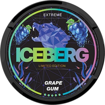 Iceberg grape gum extreme 33mg/g 20 vrecúšok