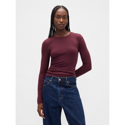 GAP Еластична тениска GAP GAP | Cherven | ЖЕНИ | XL