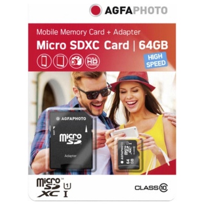 AgfaPhoto MicroSDXC 64GB 10582