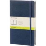 Moleskine Sapphire Blue Large Plain Notebook Hard | Moleskine