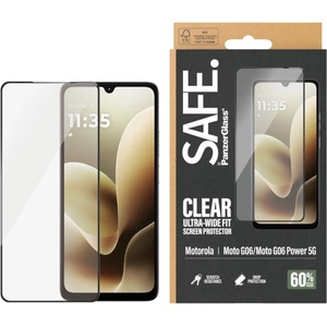 Panzer Стъклен протектор Safe за Motorola Moto G06/G06 Power, UWF, Прозрачен