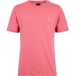 Boss Тениска Boss Mens BOSS ORANGE Tales T-Shirt with Logo Patch Premium Cotton - Light Red 632