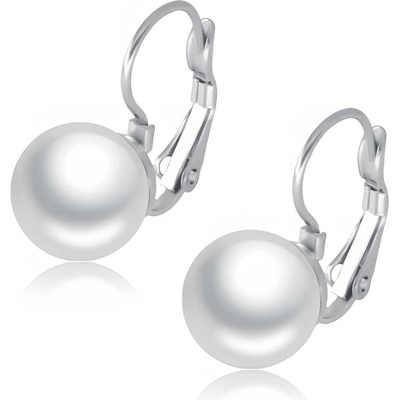 Elanis Jewel Perlové náušnice Merea White Pearl z chirurgické oceli EJ00463