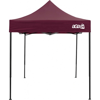 Aga Prodejní stánek bez bočnic 2 x 2 m tmavě červený STK22264 – Zboží Dáma