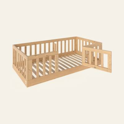 YappyKids YappyCasa nízka s dvierkami prírodná