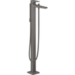 Hansgrohe Metropol - Смесител за вана, стоящ, четкан черен хром 32532340 (32532340)