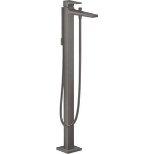Hansgrohe Metropol - Смесител за вана, стоящ, четкан черен хром 32532340 (32532340)