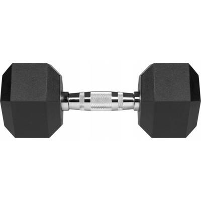 Rebel HEX Železné pogumované šestihranné činky 2 x 10 kg