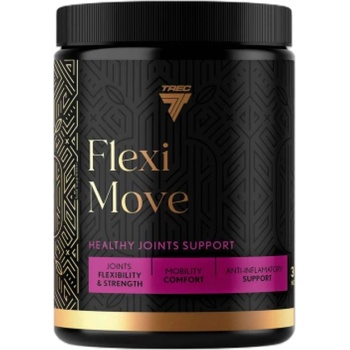 Trec Nutrition Flexi Move | Women's Beauty & Joint Formula with Collagen, Glucosamine, MSM, Chondroitin & Hyaluronic Acid [300 грама] Ванилия с ягода