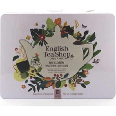 English Tea Shop Luxusní plechová kolekce čajů 36 sáčků