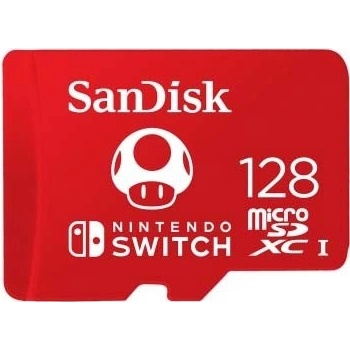SanDisk Nintendo Switch 128GB microSD SDSQXAO-128G-GNCZN