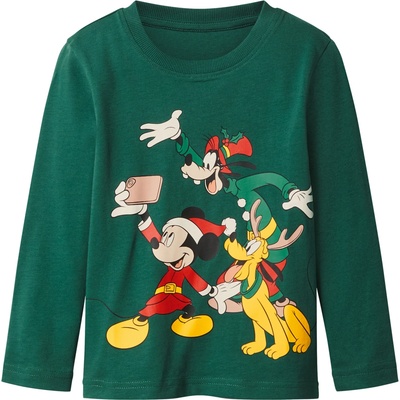 Chlapecké triko s dlouhými rukávy zelená – Zboží Dáma