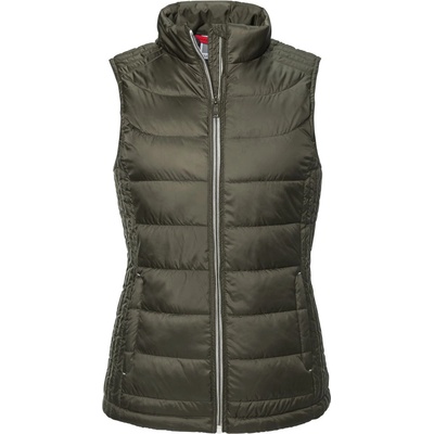 Russell Athletic 441F / Дамски потник - тъмно маслинено зелен XXL (10441Fb6605)