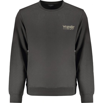 Wrangler pánska mikina bez zipsu čierna
