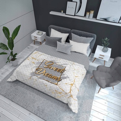 Prehoz na posteľ Detexpol polyester 170 cm x 210 cm, viacfarebný