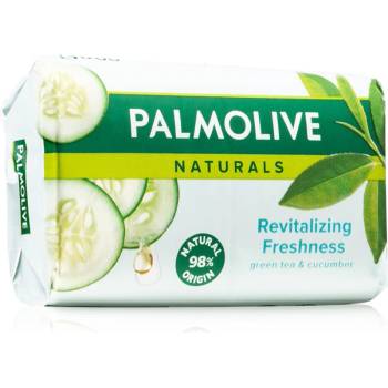 Palmolive Naturals Green Tea and Cucumber твърд сапун със зелен чай 90 гр